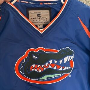 Colosseum Athletics Blue Gators Pullover Windbreaker